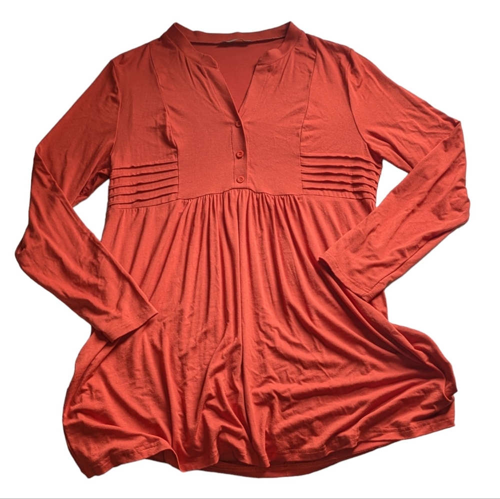 🍁 3/$15 Sese Code Pintuck Tunic Top